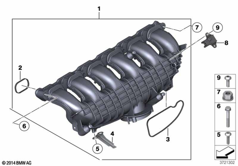 Intake Manifold for 2017 BMW M3 #0