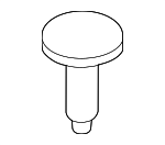 9046709242 - Body: Cowl Grille Clip for Toyota: Avalon, bZ4X, C-HR, Camry, Corolla, Corolla Cross, Crown, Crown Signia, Land Cruiser, Mirai, Prius, Prius AWD-e, Prius Prime, RAV4, RAV4 Prime, Sequoia, Tundra, Venza, Yaris Image