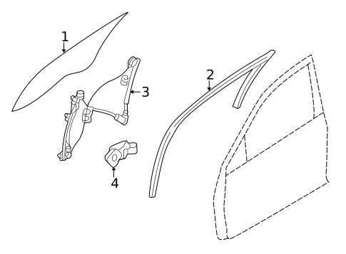 Front Door for 2006 Lincoln Zephyr #0