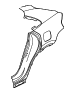 95C809085YGRV - Body: Quarter Panel for Porsche: Macan Image