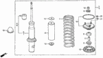 90414SB0000 - Chassis: WASHER, SPRING (10MM) for Acura Image image