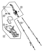 1CH91DX9AI - : Park Brake Lever for Dodge: Nitro Image