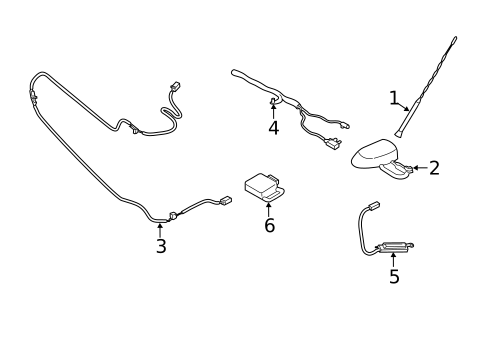 Antenna & Radio for 2017 Ford Fusion #0