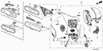 90145STXH11 - Interior/Bumper: SCREW (4X12) for Honda Image