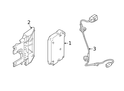 Electrical Components for 2010 Mercury Mariner #1