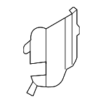 15116141 - Cooling System: Heat Shield for Buick: Terraza | Chevrolet: Uplander | Pontiac: Montana | Saturn: Relay Image