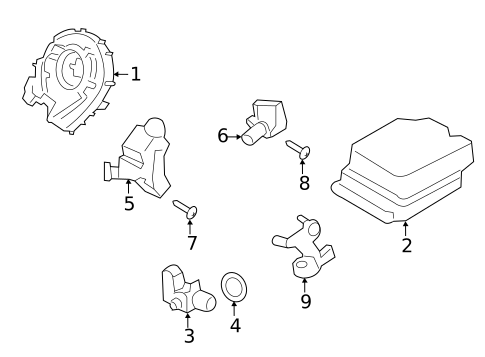 Sensors for 2016 Ford Escape #0