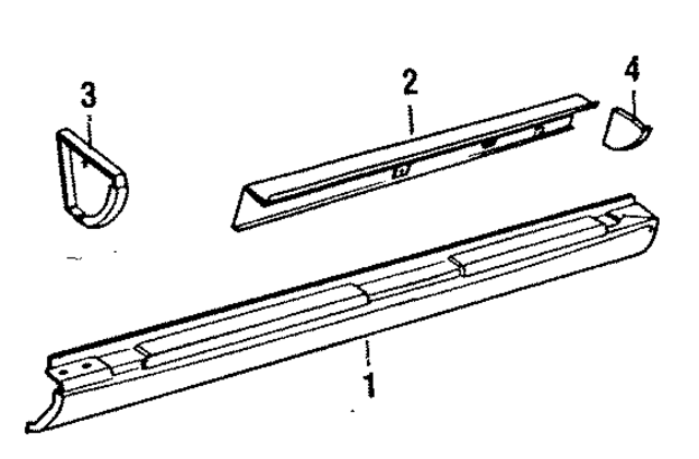 JS593 - Body: Outer Panel for Jaguar Image