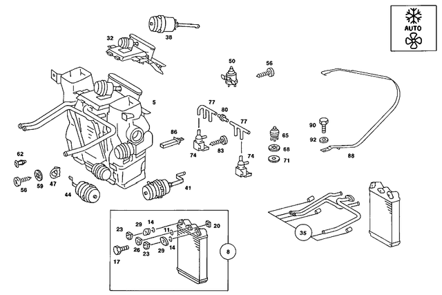 1238301196 - : Hose for Mercedes-Benz Image