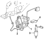 F68Z5319AA - Suspension: Compressor Assembly for Ford: Windstar Image