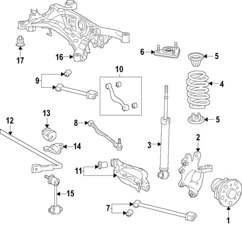 Rear Suspension for 2018 Lexus IS300 | LexusOfKendall
