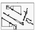 49001ZM71B - Steering: Gear Assembly for Nissan Image