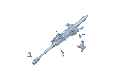 Steering Column Tube and Steering Shaft for 2025 Mercedes-Benz EQB 300 #0