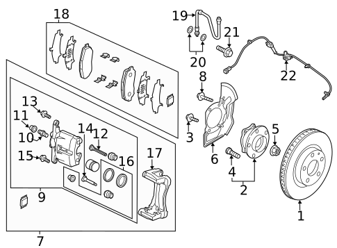 Anti-Lock Brakes for 2021 Mazda 6 #1