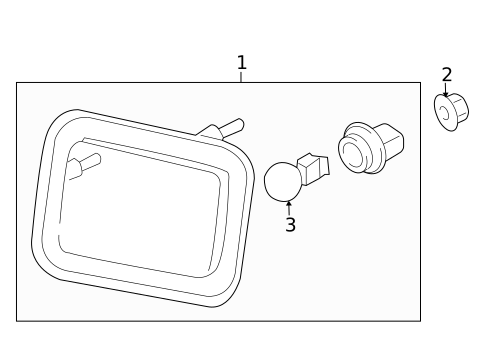 Park & Signal Lamps for 2004 Hummer H2 #0
