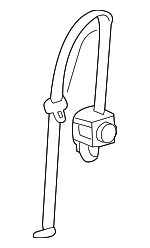 73301AE011B0 - : Lap &amp; Shoulder Belt for Toyota: Sienna Image