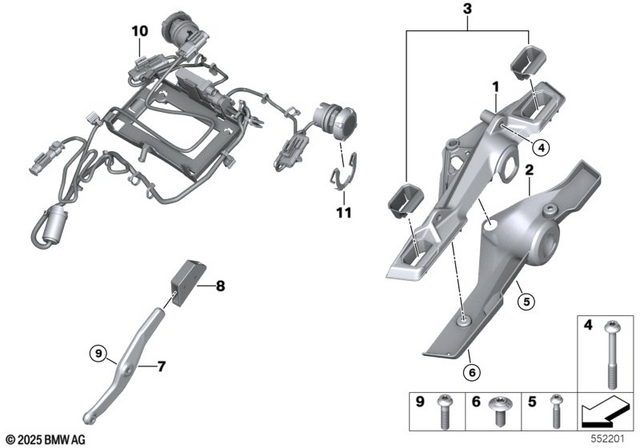 46621541470 - : Mount Case for BMW-Motorrad Image