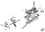 25161421822 - Gearshift: Gearshift for BMW Image