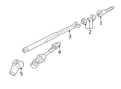 Shaft & Internal Components for 2002 Chevrolet Corvette #1