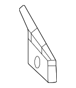 74672T90A00 - Body: Insulation for Honda Image