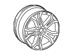 4G0601025BS - Suspension: Wheel, Alloy for Audi: A6, A6 Quattro, S6 Image