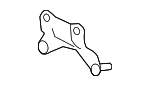 18213T2FA21 - Exhaust: Front Pipe Front Bracket for Honda: Accord Image