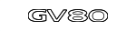 86316T6100 - : Nameplate for Genesis: GV80 Image