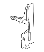 22754289 - Cooling System: Side Baffle for Buick: Verano Image