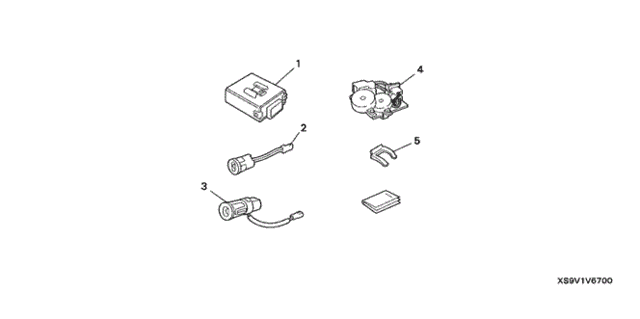 Back-UP Sensor (1) for 2005 Honda Pilot #0