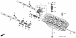 14620P8AA01 - Engine: ARM ASSY., IN. ROCKER for Acura Image