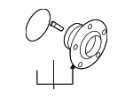 527102E100 - : Hub Assembly for Hyundai: Tucson Image