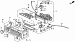 79570SM4003 - Electrical/Exhaust/Heater/Fuel: SWITCH ASSY., FAN for Honda Image