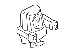 8R0199381Q - Engine: Motor Mount for Audi Image