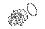 11517509985 - Cooling System: Water Pump Assembly for BMW: 318i, 318is, 323Ci, 323i, 323is, 325Ci, 325i, 325is, 325xi, 328Ci, 328i, 328is, 330Ci, 330i, 330xi, 525i, 525iT, 528i, 530i, M3, X3, X5, Z3, Z4 Image