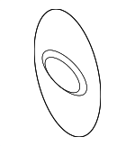 22281700045E66 - Body: Emblem for Mercedes-Benz: S 450, S 550, S 550e, S 560, S 560e, S 600, S 63 AMG&amp;reg;, S 65 AMG&amp;reg; Image image