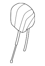 22297032005E75 - : Headrest                                 for Mercedes-Benz Image