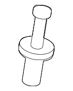 T2J1848 - Body: Sunshade Screw for Jaguar: E-Pace, I-Pace, XF Image