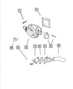 6035666 - Fuel: Hex Flange Head Screw for Dodge: Ram 1500, Viper Image