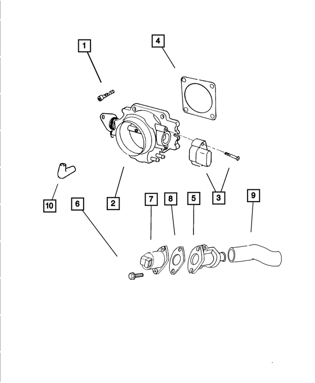 53009672 - Fuel: Emission Hose Connector for Mopar Image