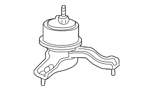 1236228100 - Engine: Engine Mount (Right) for Toyota: Camry, Solara Image