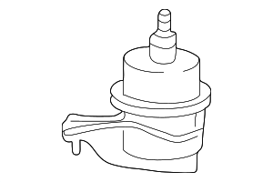 123720H020 - Engine: Engine Mount (Left) for Toyota: Camry, Highlander, Solara Image