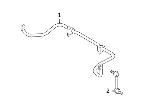 Stabilizer Bar & Components for 2009 Land Rover Range Rover #0