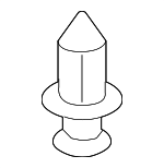 L33X13209 - Body: Front Cover Rivet for Mazda: 3, 5, 6, CX-3, CX-5, CX-7, CX-9 Image