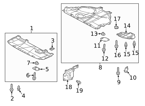 Under Cover & Splash Shields for 2017 Mazda 6 #0
