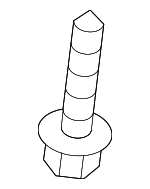 9CF600516B - Body: Front Cover Screw for Mazda: 2, 3, 5, 6, CX-3, CX-30, CX-5, CX-50, CX-7, CX-70, CX-9, CX-90, Miata, MPV, MX-30 EV, MX-5 Miata, Protege, Protege5, RX-8 Image