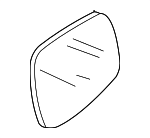 BN8B691G1 - Body: Glass for Mazda: 3, 6 Image