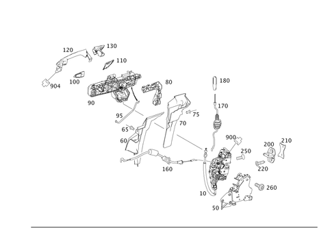 Locking System for 2008 Mercedes-Benz C350 #0