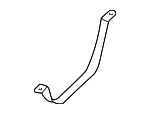 8E0201653AL - Fuel System: Fuel Tank Strap for Audi: A4, A4 Quattro, RS4, S4 Image