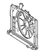 167110T131 - Cooling System: Fan Shroud for Toyota: Corolla Image