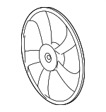 163610T041 - Cooling System: Fan Blade for Toyota: Corolla, Matrix Image